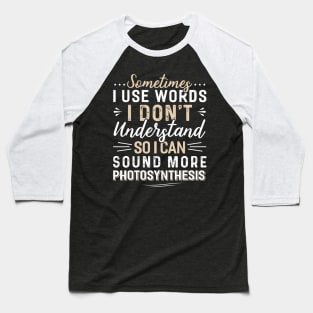 I don´t Understand Socian Baseball T-Shirt